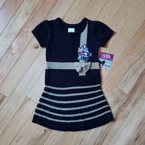NWT L.O.L. Surprise! Girls’ Sweater Dress Holiday